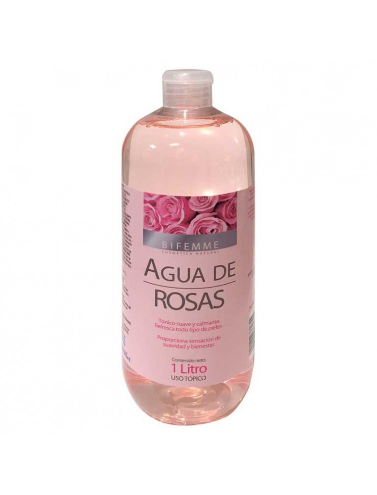 Comprar Agua de rosas bifemme 1 l online | La Ventana Natural