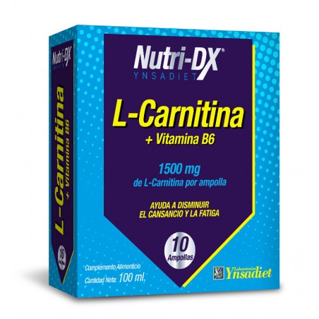 L-carnitina nutri-dx 10 ampollas